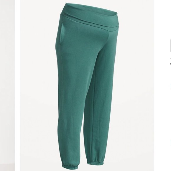 Old Navy XS Maternity Rollover-Waist Jogger Sweatpants - Picture 4 of 8